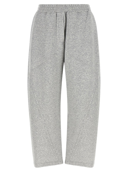 Brunello Cucinelli Gray Cotton Athletic Pants