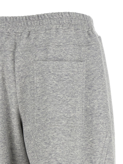 Brunello Cucinelli Gray Cotton Athletic Pants