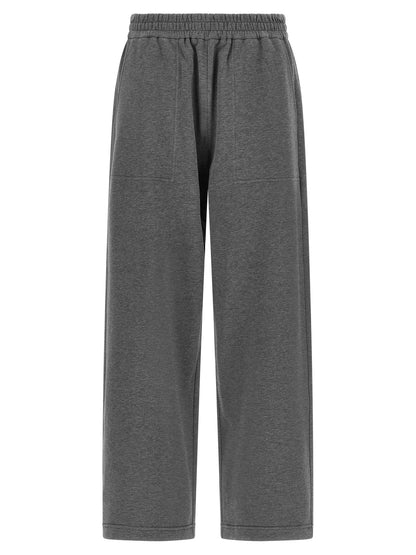 Brunello Cucinelli Gray Cotton Joggers (Workout Pants)