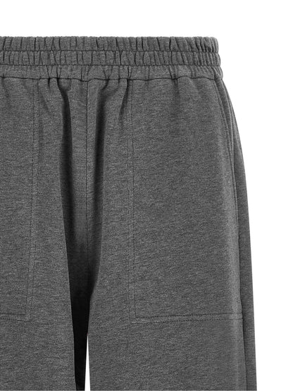 Brunello Cucinelli Gray Cotton Joggers (Workout Pants)