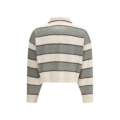 Brunello Cucinelli Multicolor Wool Oves Aries T-Shirt