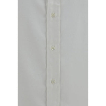 Brunello Cucinelli White Cotton Dress Shirt - XL