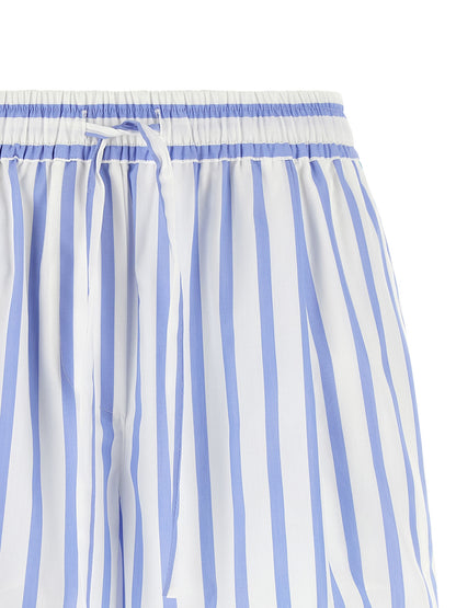 Dolce & Gabbana Blue Cotton Bermuda Shorts
