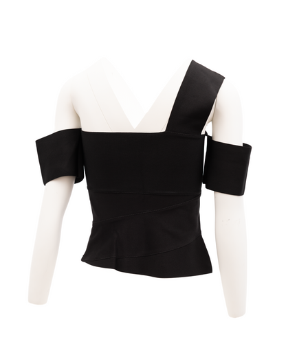 Alexander McQueen Women Viscose Top - Black - Size S