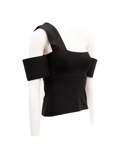 Alexander McQueen Women Viscose Top - Black - Size S