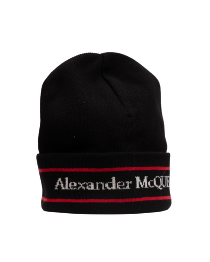 Alexander McQueen Women Cashmere Hat - Black