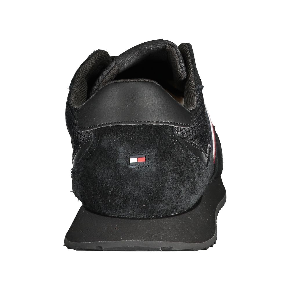 Tommy Hilfiger Nero Leather Men Sneaker