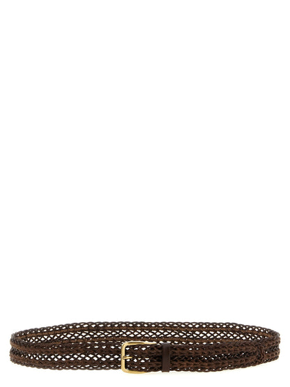 Brunello Cucinelli Brown Calfskin Belt 100 cm / 40 Inches