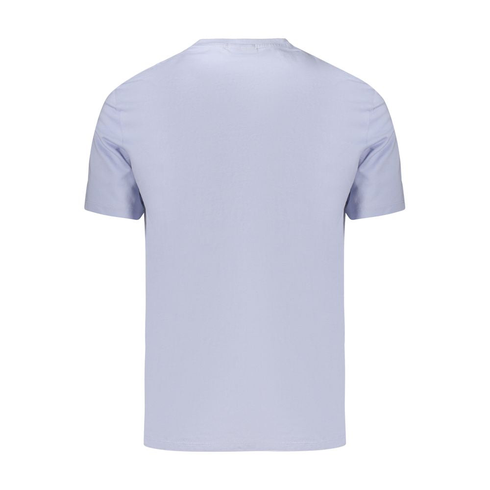 Calvin Klein Azzurro Cotton Mens T-Shirt Light Blue S