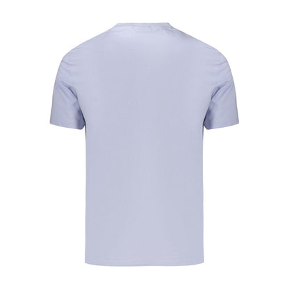 Calvin Klein Azzurro Cotton Mens T-Shirt Light Blue S
