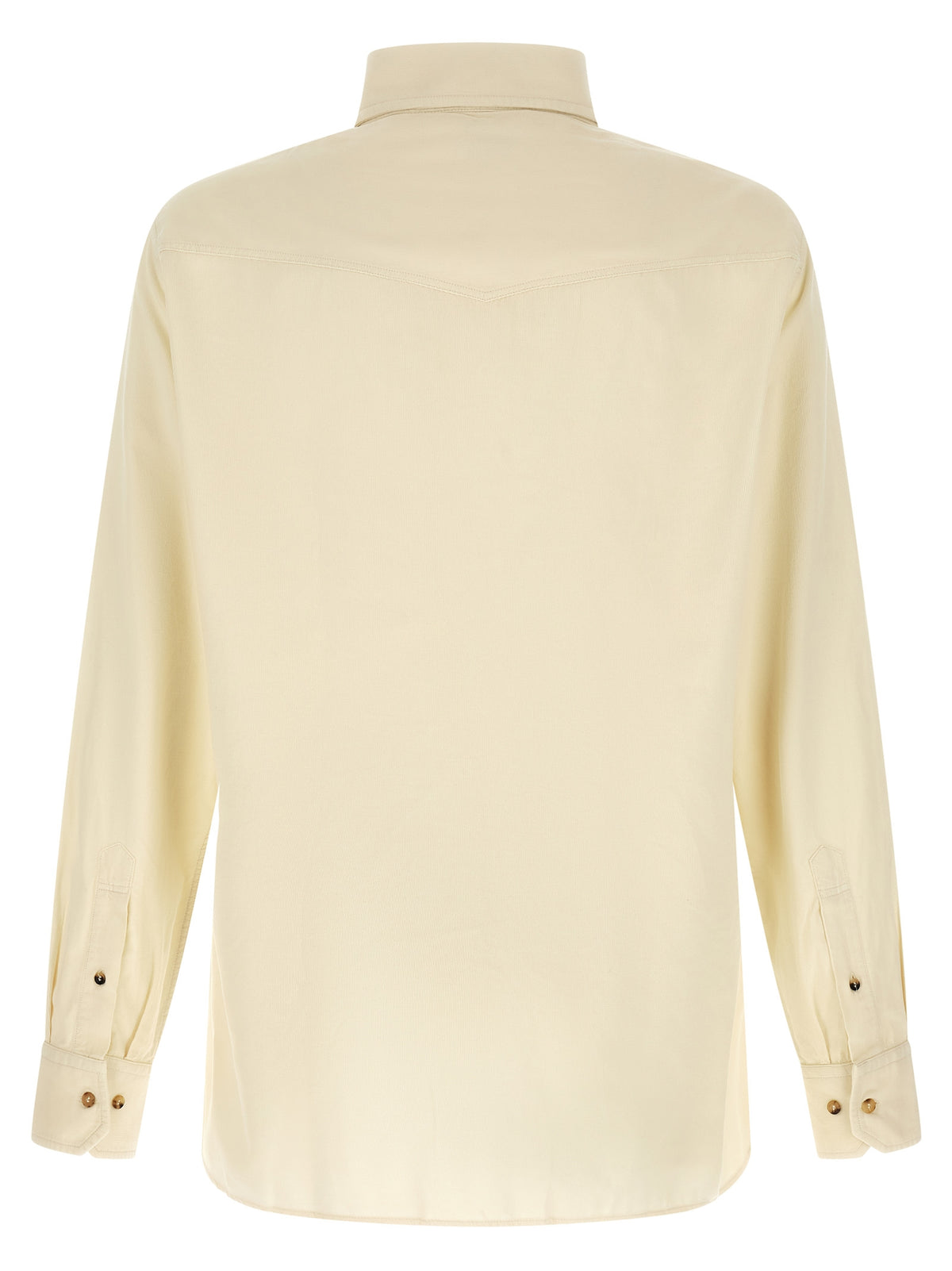 Brunello Cucinelli White Cotton Blouse