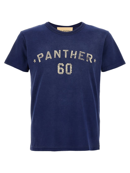 Valentino Garavani Blue Cotton Sportswear T-Shirt