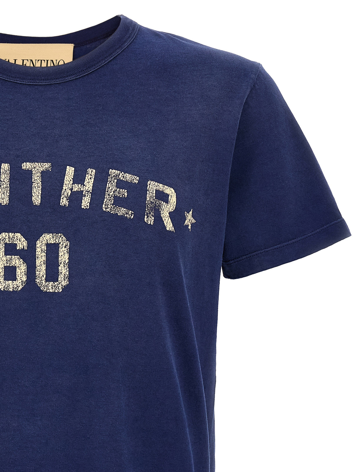 Valentino Garavani Blue Cotton Sportswear T-Shirt
