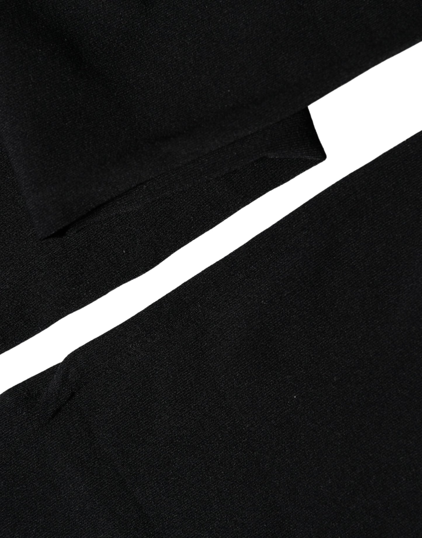 Dolce & Gabbana Black 100% Nylon Thigh High Stockings Socks