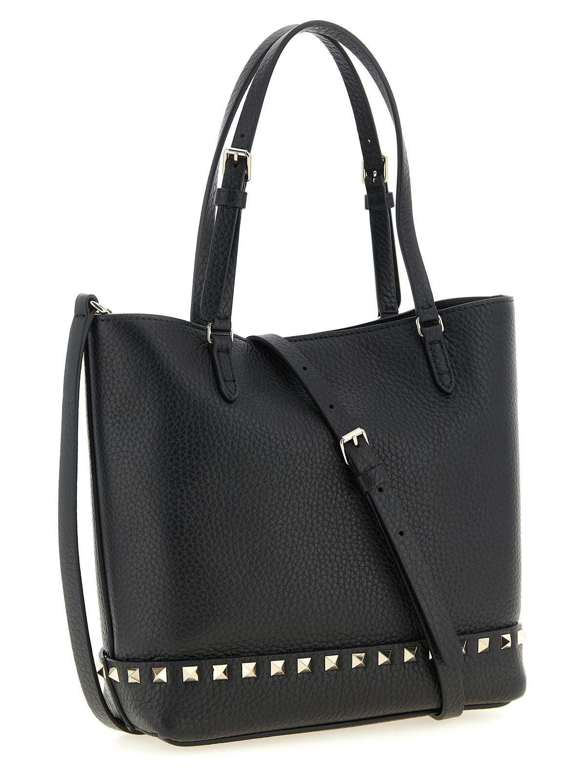 Valentino Garavani Black Calfskin Shoulder Bag