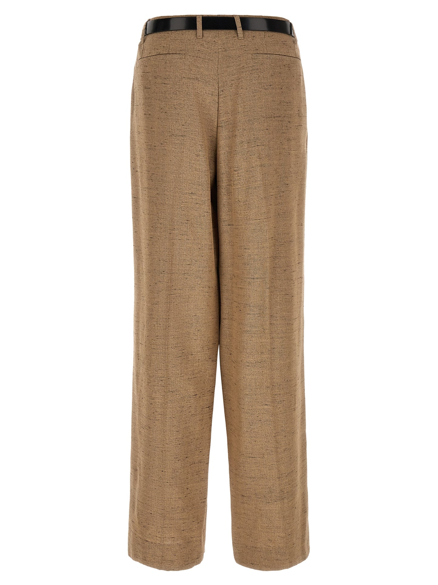 Dolce & Gabbana Beige Viscose Casual Pants