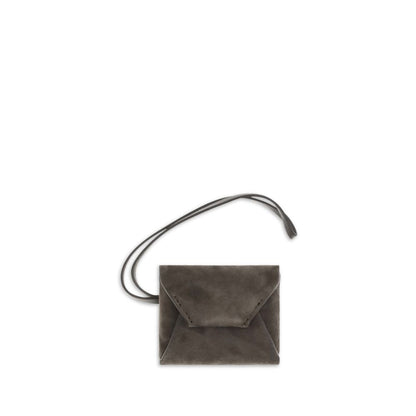 Brunello Cucinelli Brown Calf Leather Bos Taurus Bag Charm