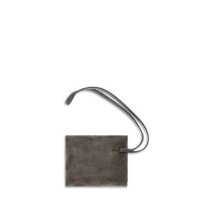 Brunello Cucinelli Brown Calf Leather Bos Taurus Bag Charm