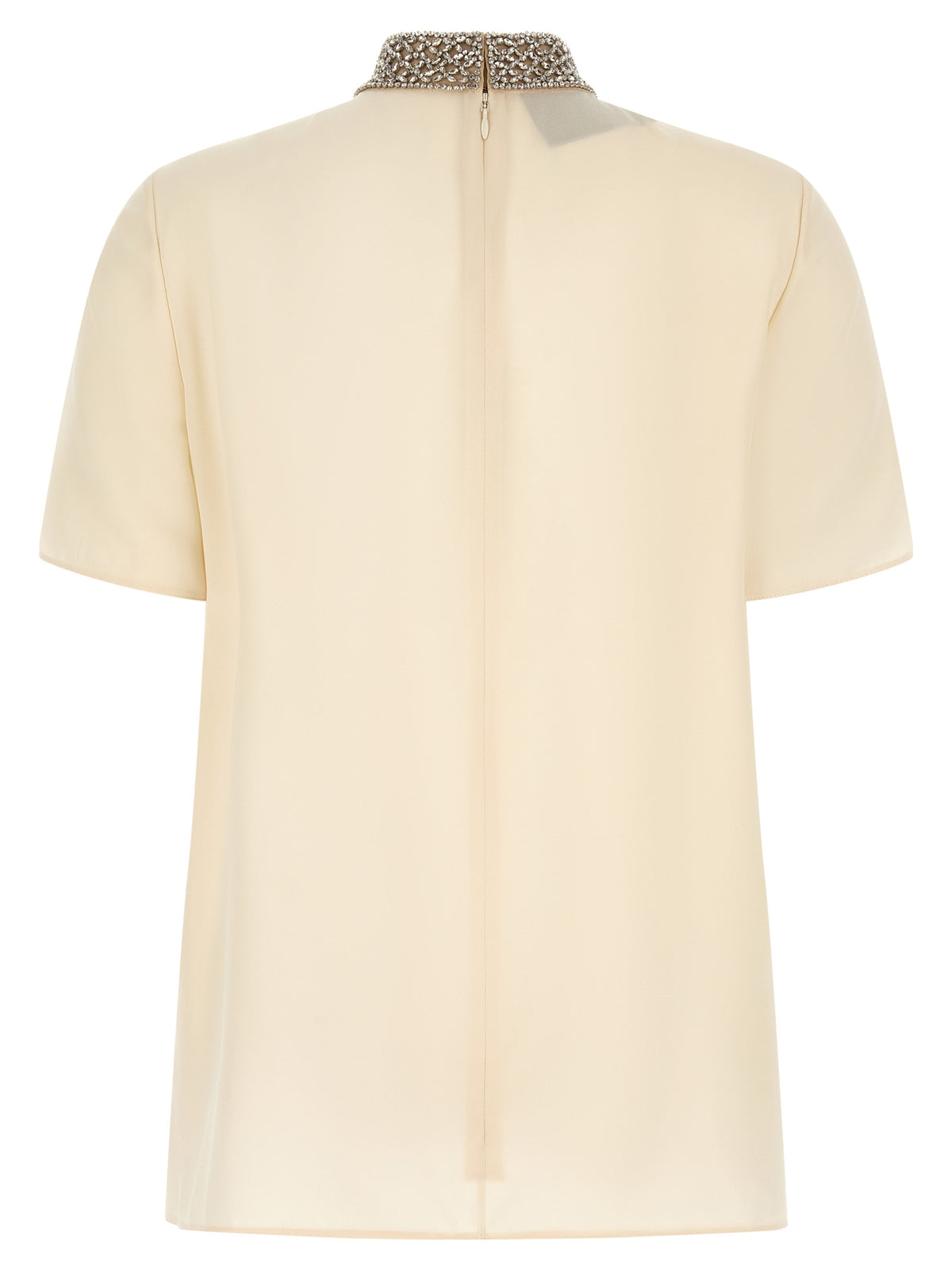 Valentino Garavani White Silk Tank Top