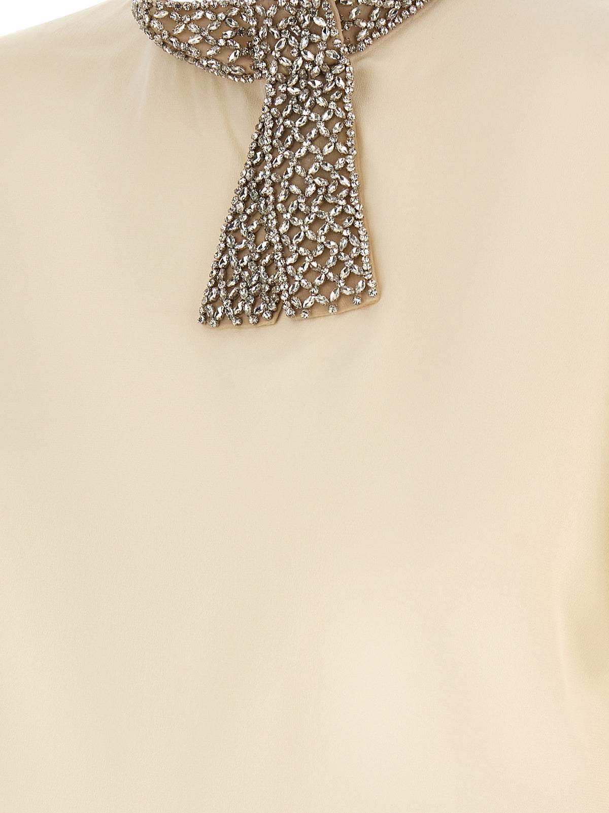 Valentino Garavani White Silk Tank Top