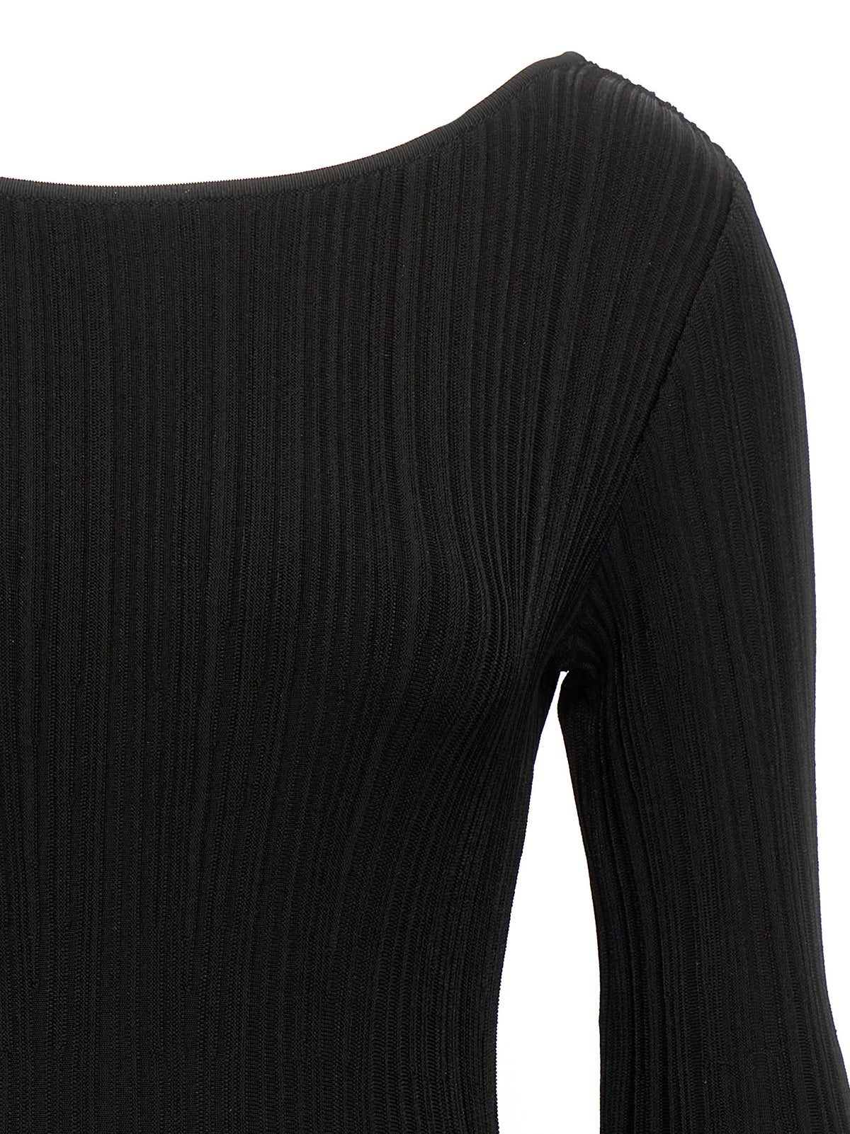 ANTONINO VALENTI Black Viscose Mini Skirt