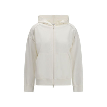 Brunello Cucinelli White Cotton Sweatshirt - XL