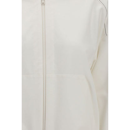 Brunello Cucinelli White Cotton Sweatshirt - XL