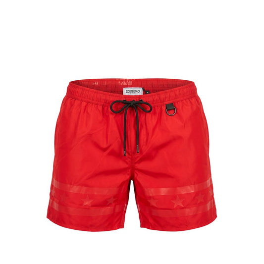 Iceberg Red Swimshorts for Men