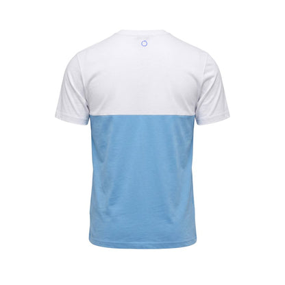 Trussardi Beachwear Light Blue Polyester T-Shirt