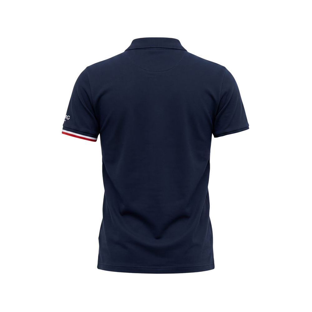 Iceberg Blue Cotton Men's Polo Shirt