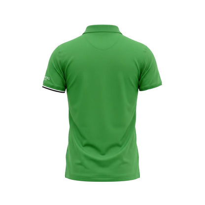 Iceberg Green Cotton Men's Polo Shirt