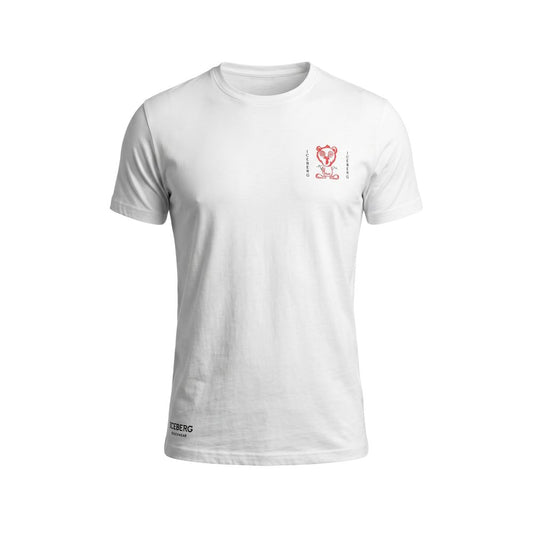 Iceberg White Cotton T-Shirt