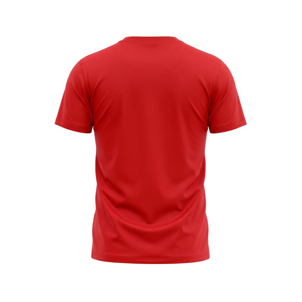 Iceberg Red Cotton T-Shirt - Classic Comfort Meets Style