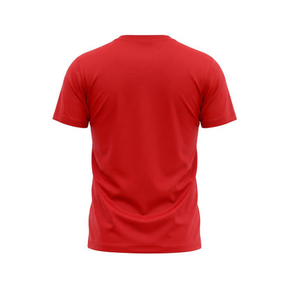 Iceberg Red Cotton T-Shirt - Classic Comfort Meets Style