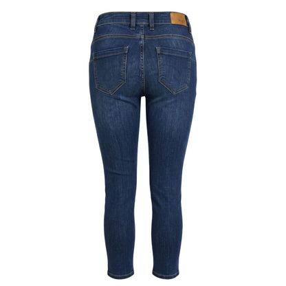 Object Blue Cotton Women's Jeans