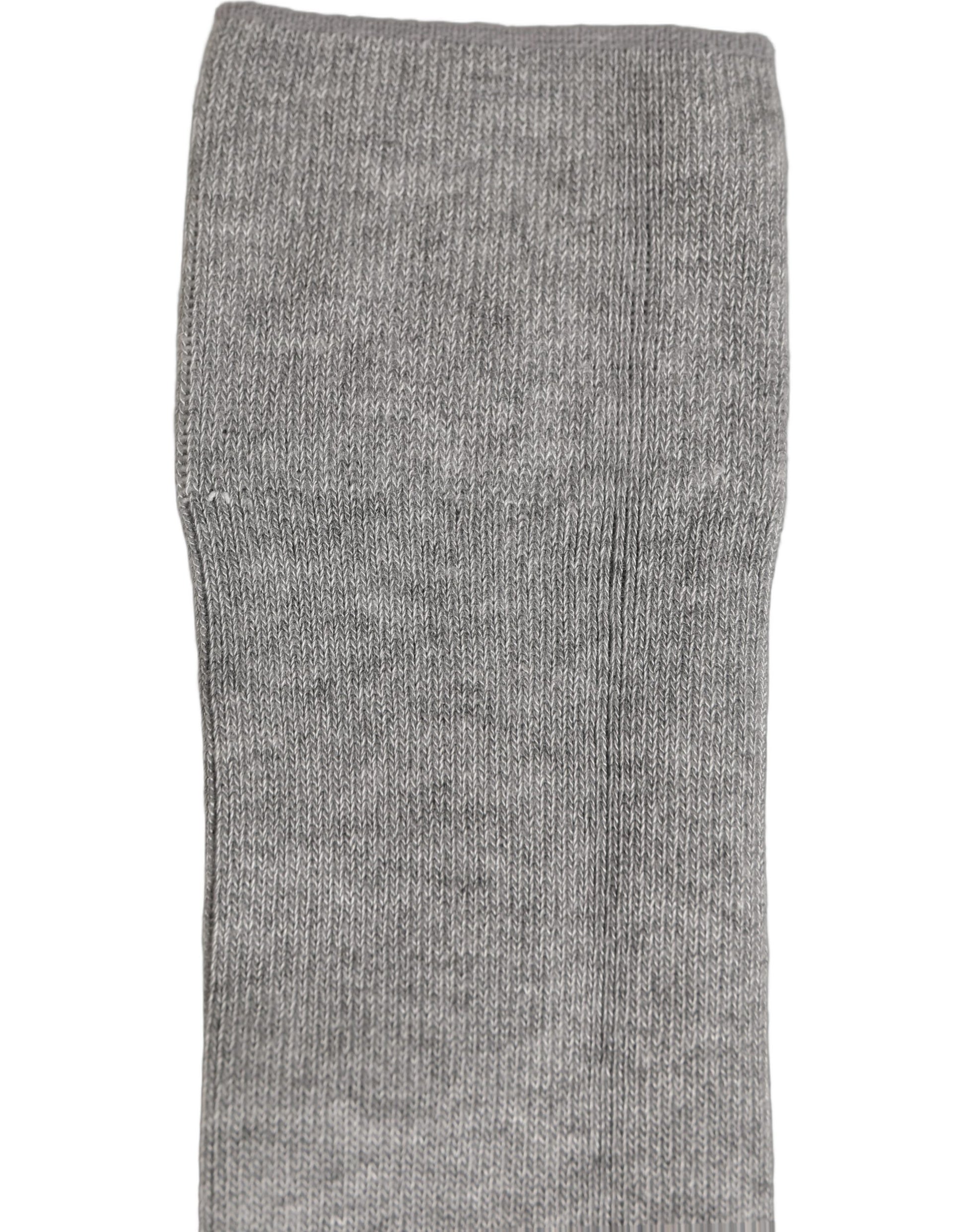 Dolce & Gabbana Men Gray Viscose Over The Calf Accessory Socks