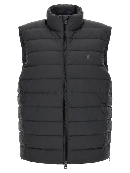 Polo Ralph Lauren Black Polyester Sleeveless Jacket