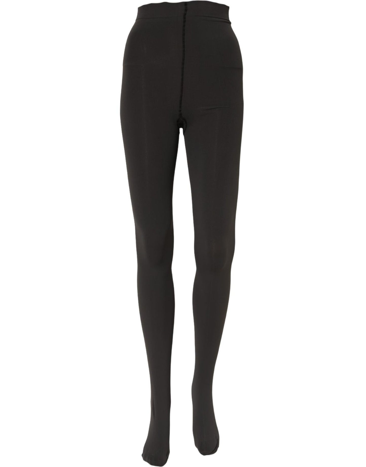 Dolce & Gabbana Black Nylon Tights Pantyhose Socks L