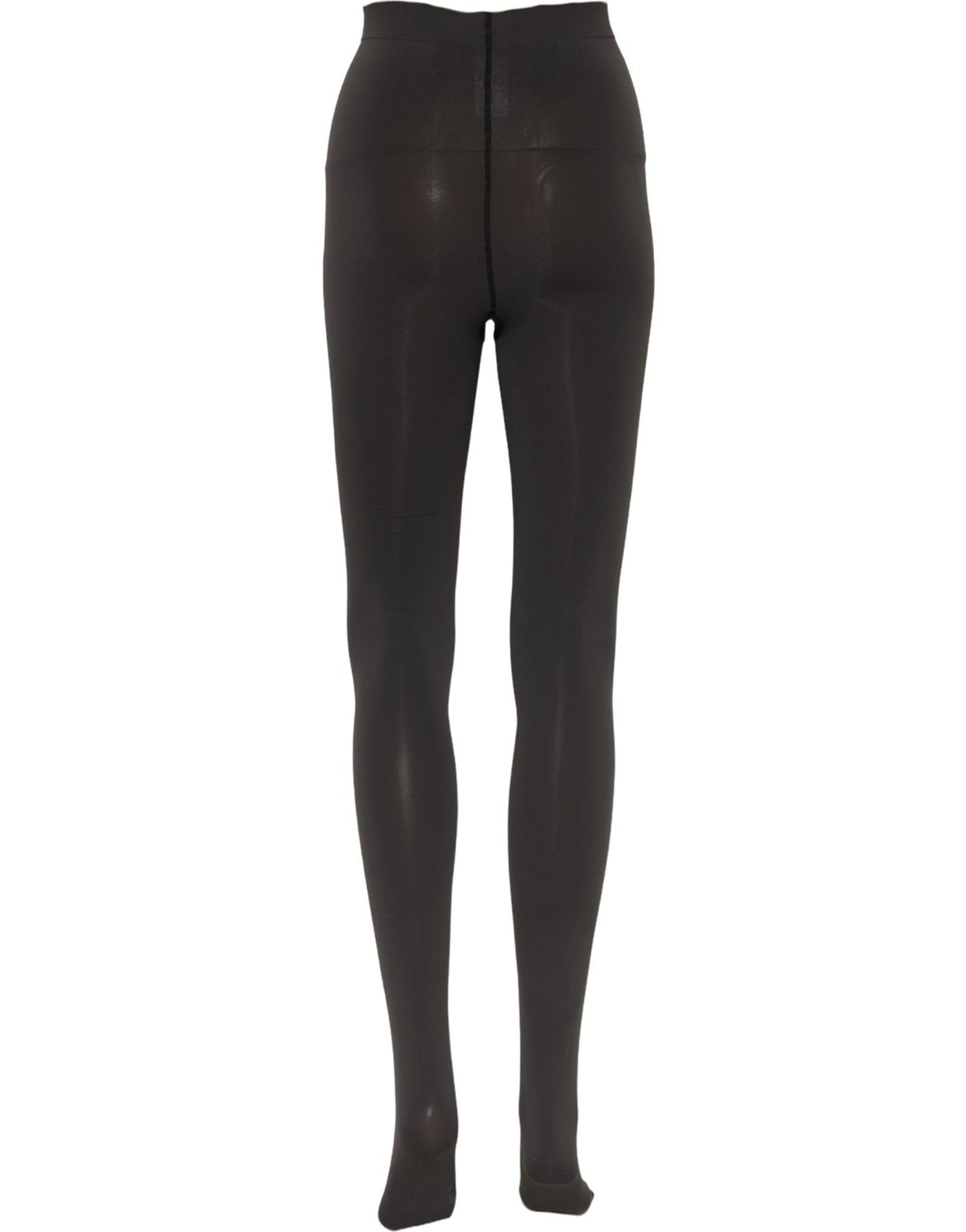 Dolce & Gabbana Black Nylon Tights Pantyhose Socks L