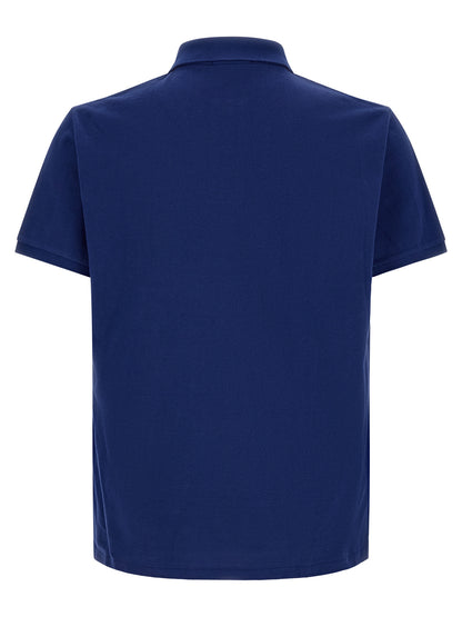 Polo Ralph Lauren Blue Cotton Polo Shirt