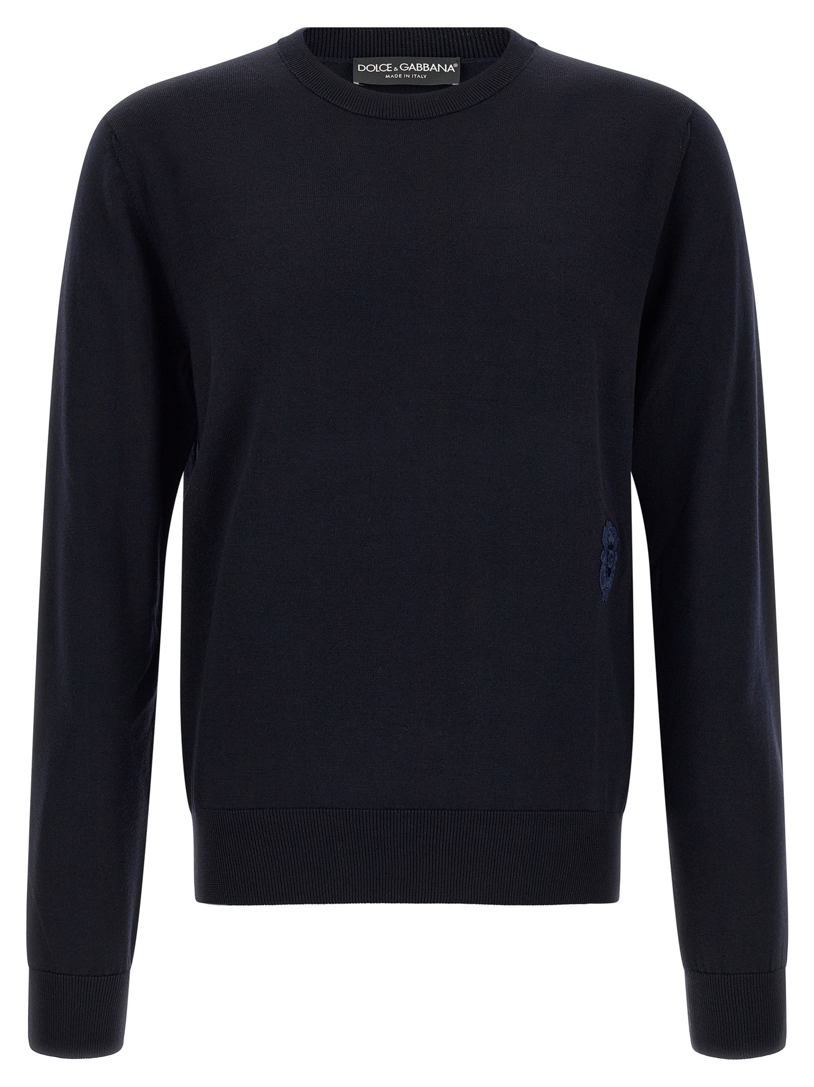 Dolce & Gabbana Blue Virgin Wool Cardigan IT56 | XL