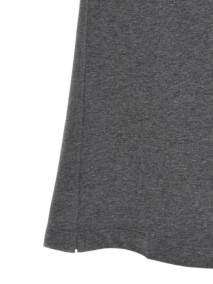 Brunello Cucinelli Gray Cotton T-Shirt - M