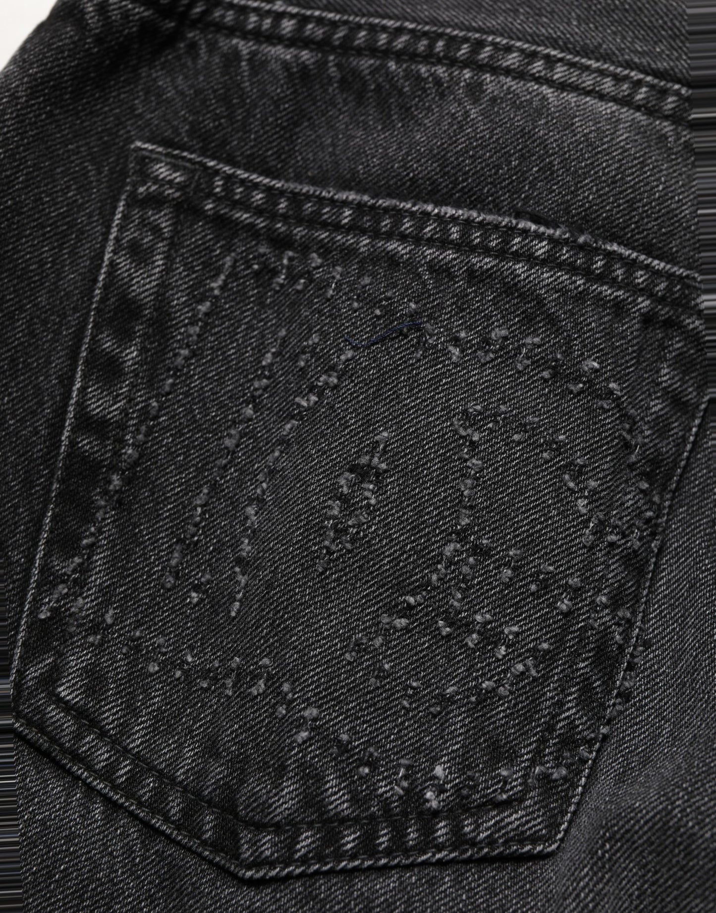 Dolce & Gabbana Dark Gray Cotton Wide-Leg Oversize Denim Jeans