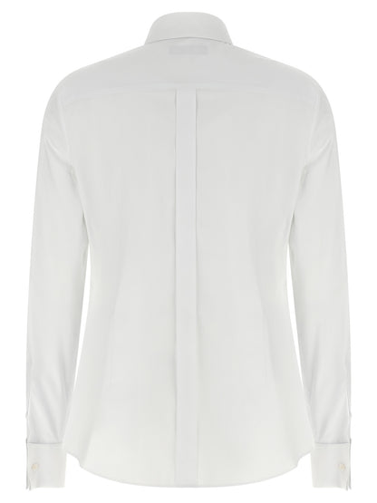 Dolce & Gabbana White Cotton Blouse