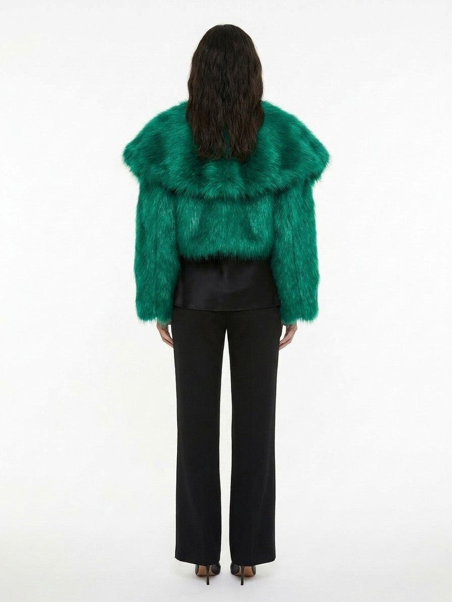 Dolce & Gabbana Green MicroModal Coat - IT36|XXS