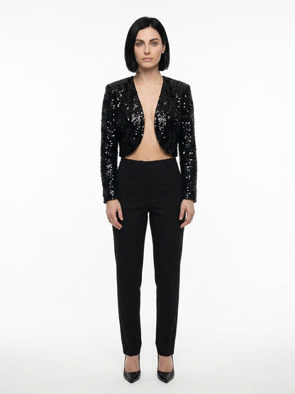 Dolce & Gabbana Black Polyester Jacket