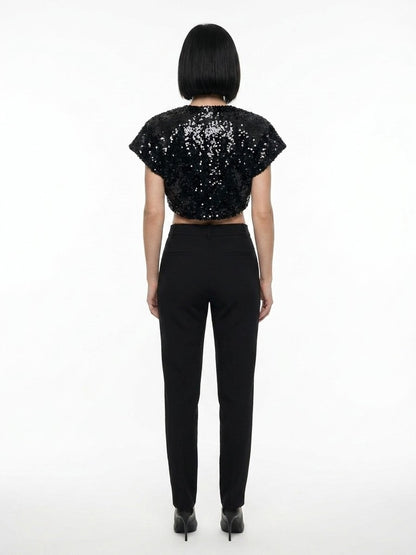 Dolce & Gabbana Black Polyester Jacket