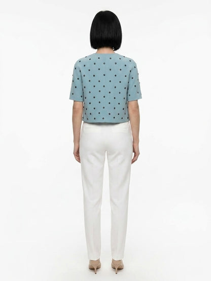Dolce & Gabbana Blue Acetate Jacket