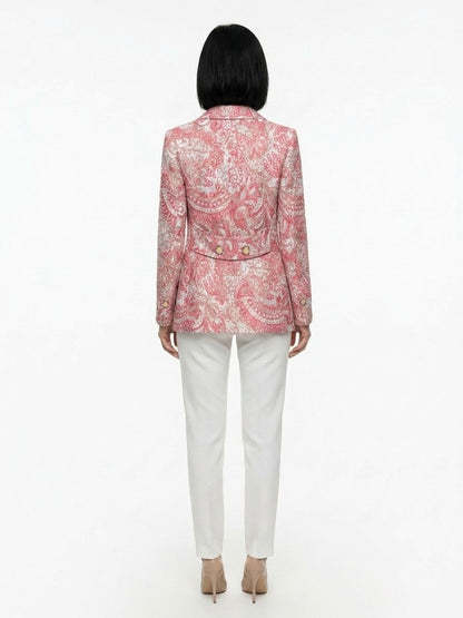 Dolce & Gabbana Multicolor Metallic Fibre Jacket
