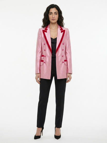 Dolce & Gabbana Pink Cotton Jacket